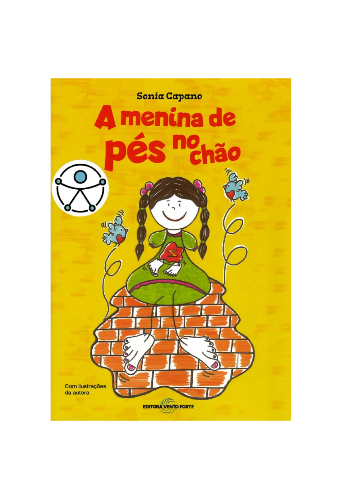 Livro Infantil "A Menina de Pés no Chão